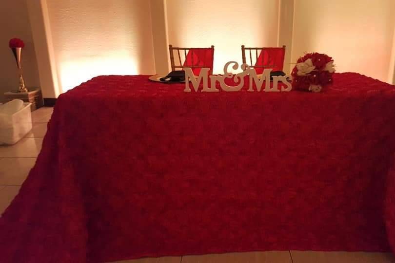 Sweetheart table