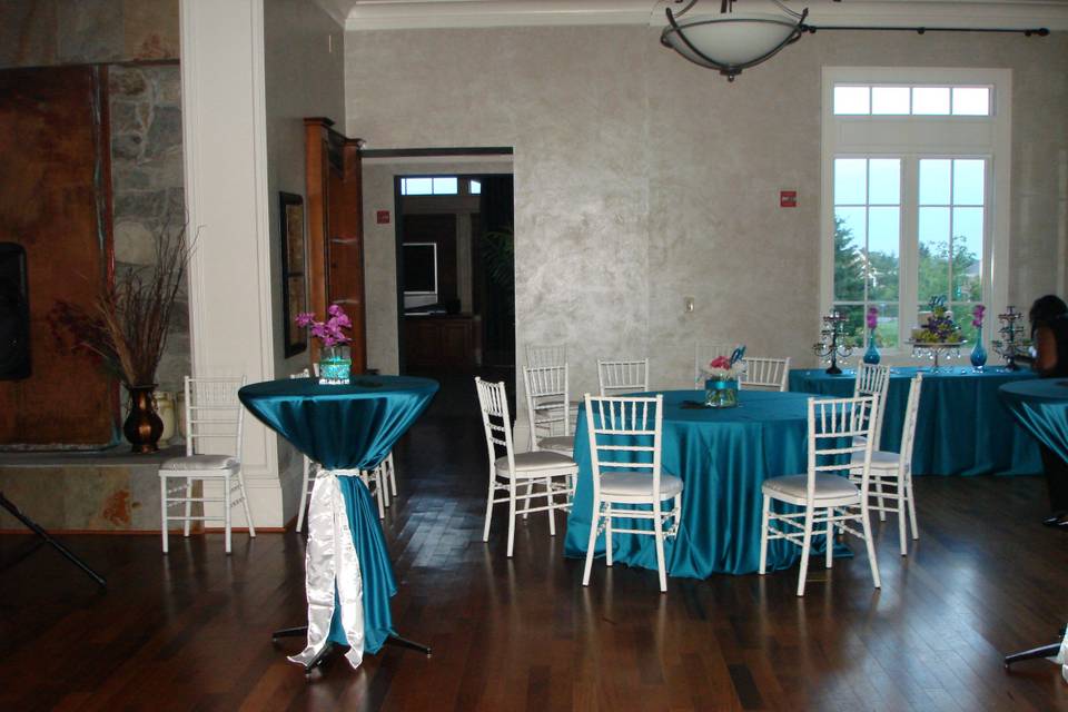 Teal Decor