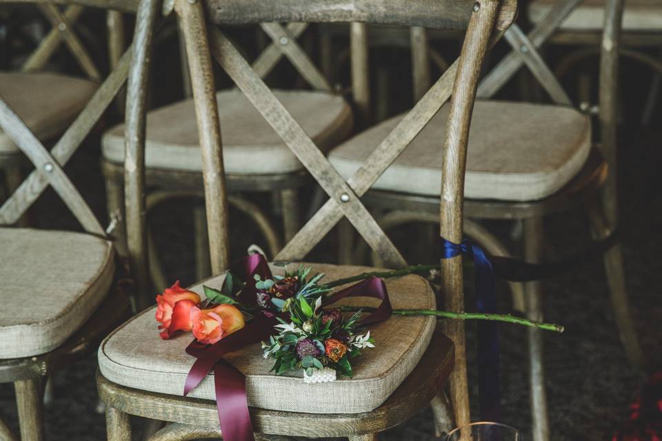 Ceremony Chair Detail