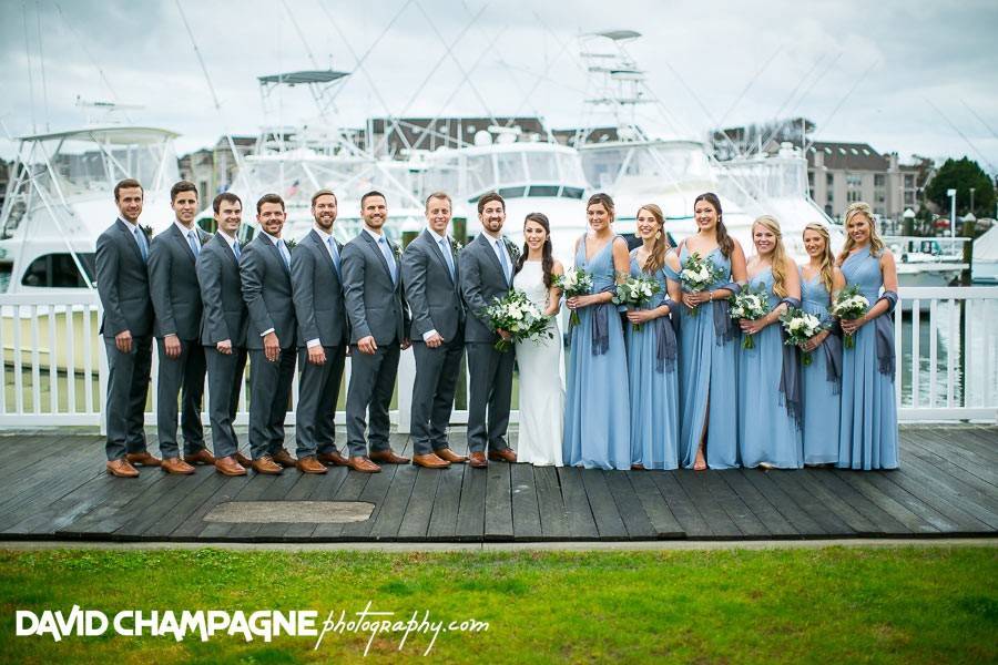 Bridal Party on Deck