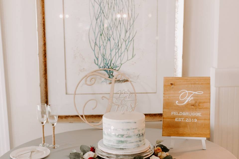 First Floor Cake Display