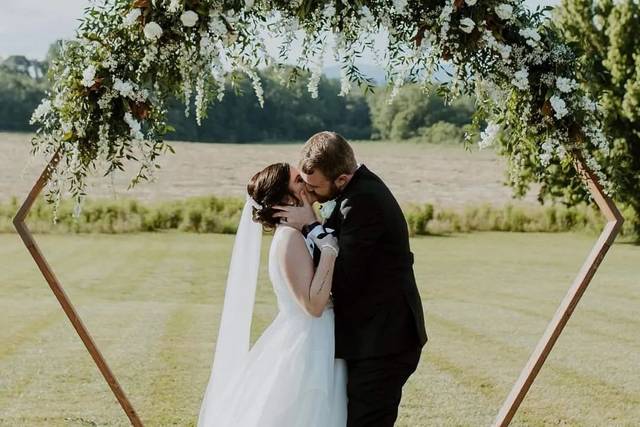 A beautiful ceremony.