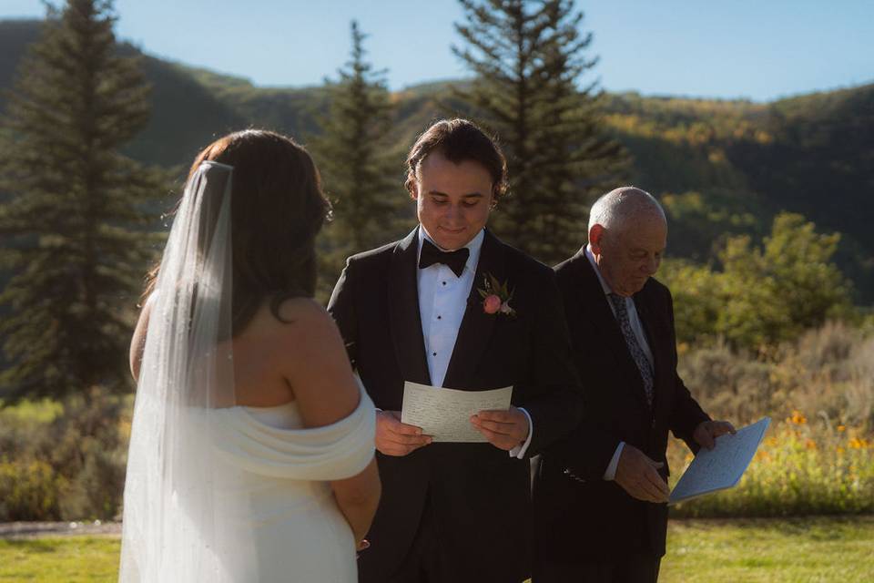 Vows exchange
