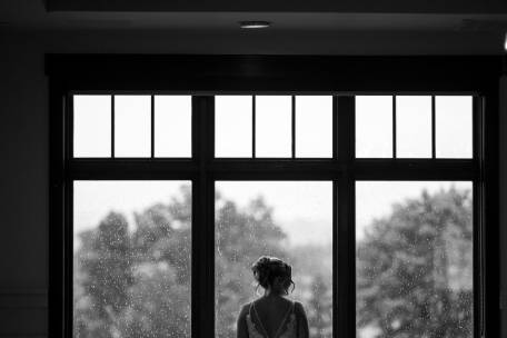 Black and white dress