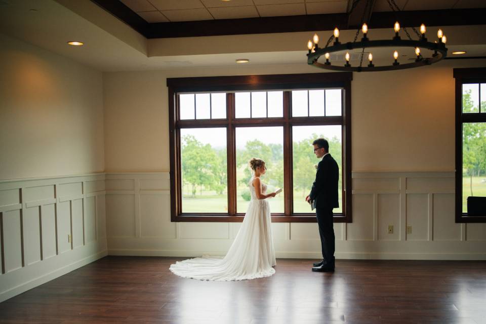 Ballroom vows