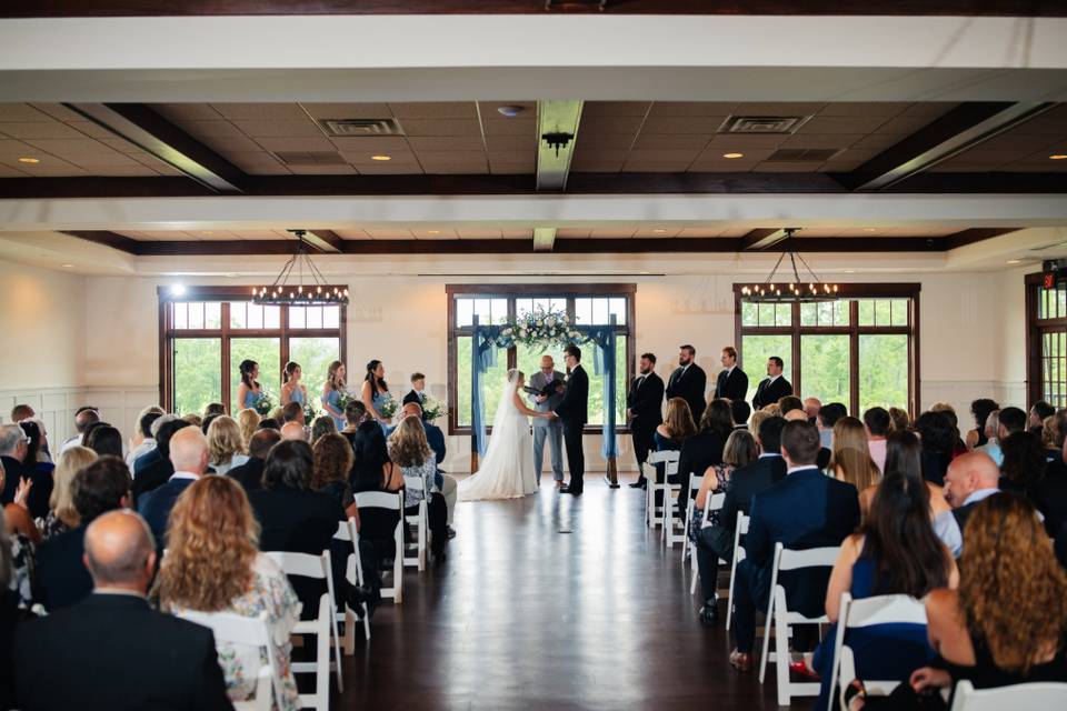 Father and bride