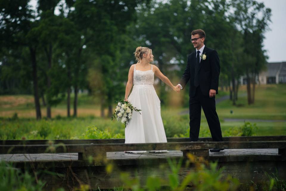 Bride and groom