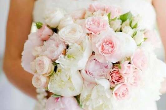 Pastel color bouquet