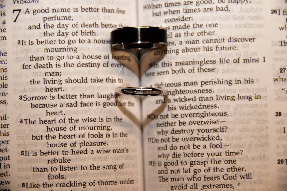 The rings and hearts
