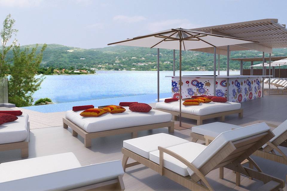Breathless Resort Montego Bay poolside