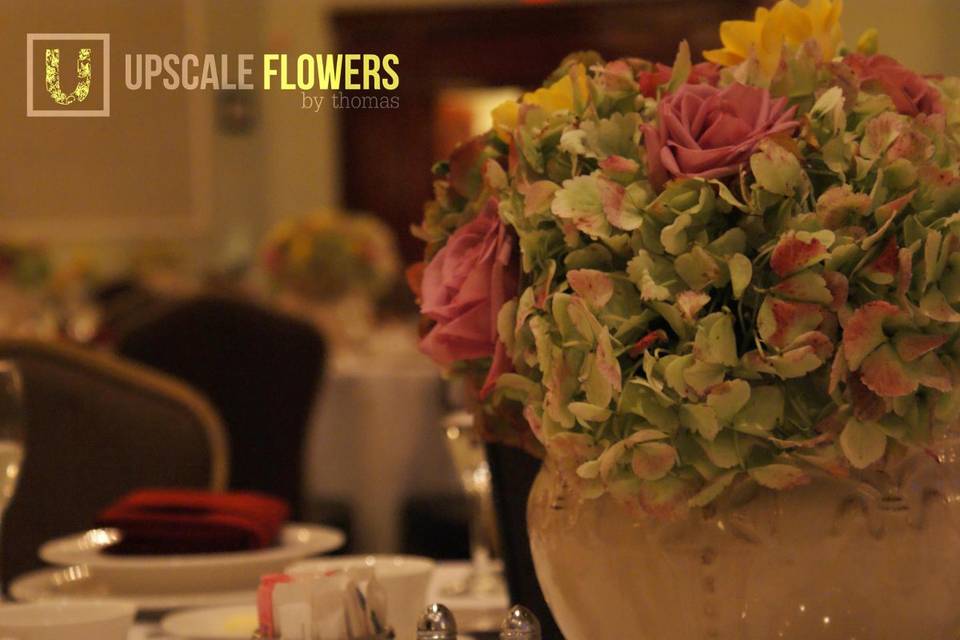 Upscale Flowers by Thomas