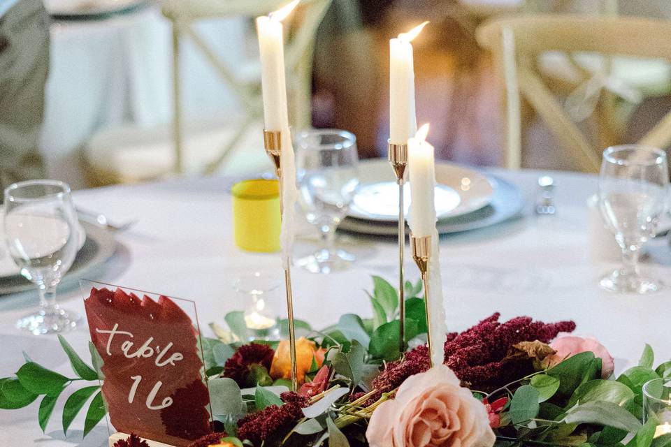 Colorful Centerpieces