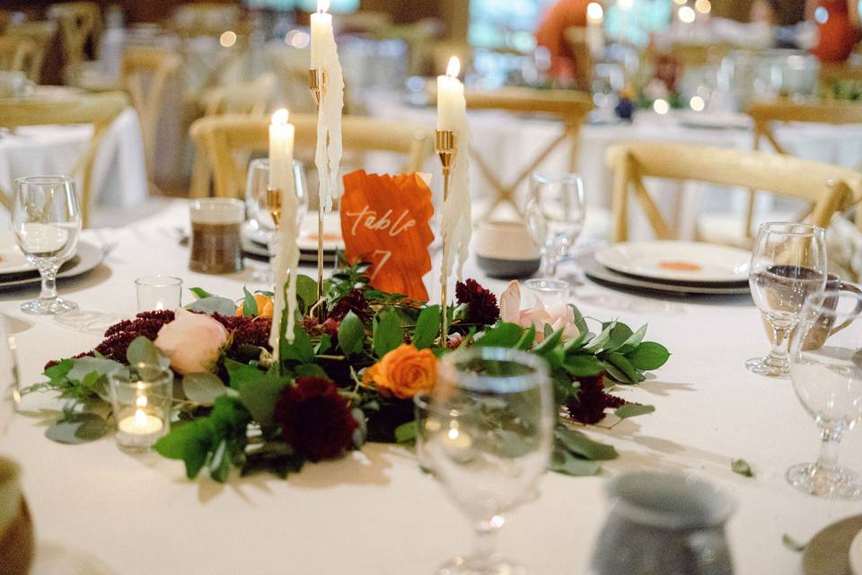 Colorful Centerpieces