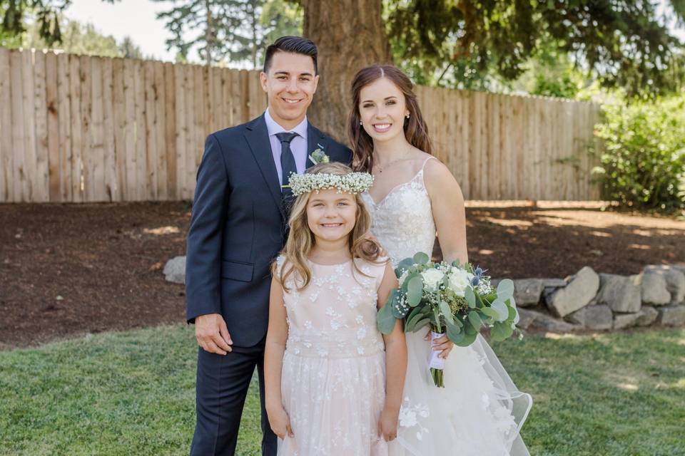 Flower child floral crown