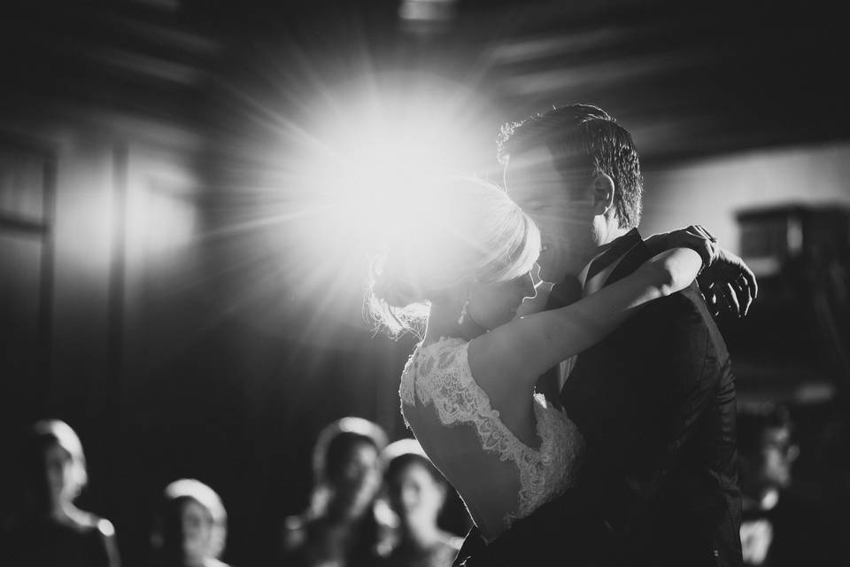 Glimmering first dance - The Carrs Photography
