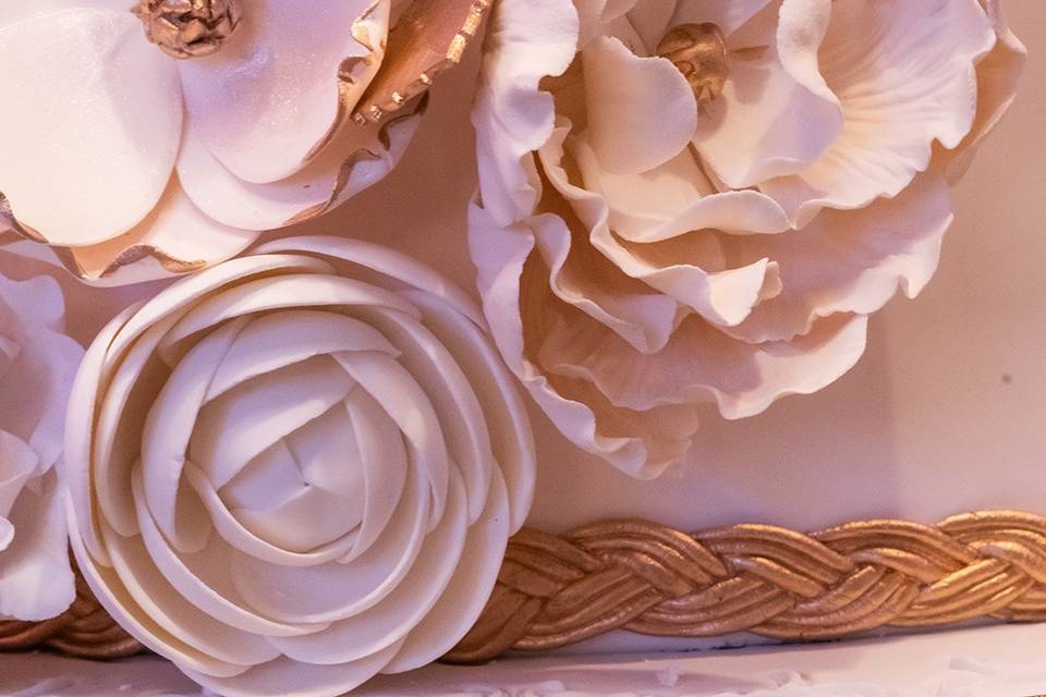 Detail of the cake