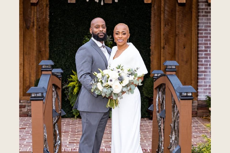Maurice and Jillian wedding portrait from the approved gallery | Alton Martin Wedding Photography