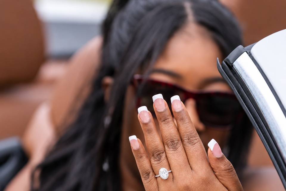 Kobina and Tiara engagement portrait from the approved gallery | Alton Martin Wedding Photography
