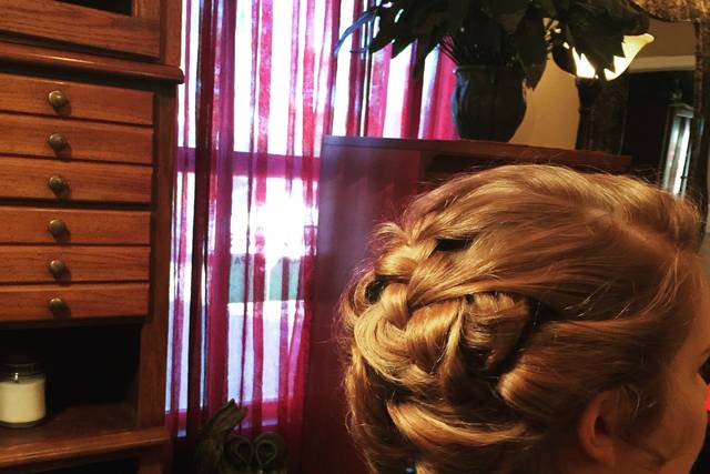 Elegant updo