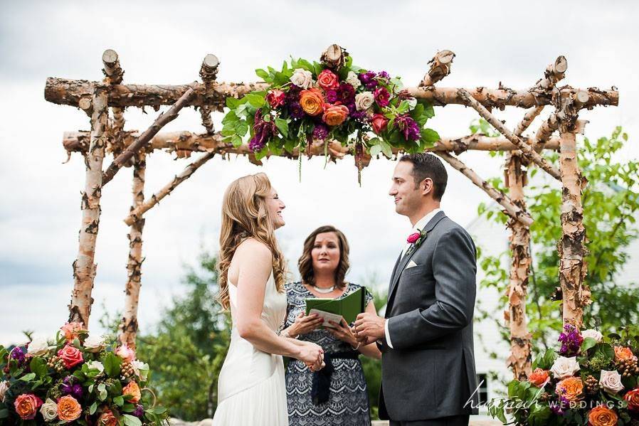 Private farm wedding