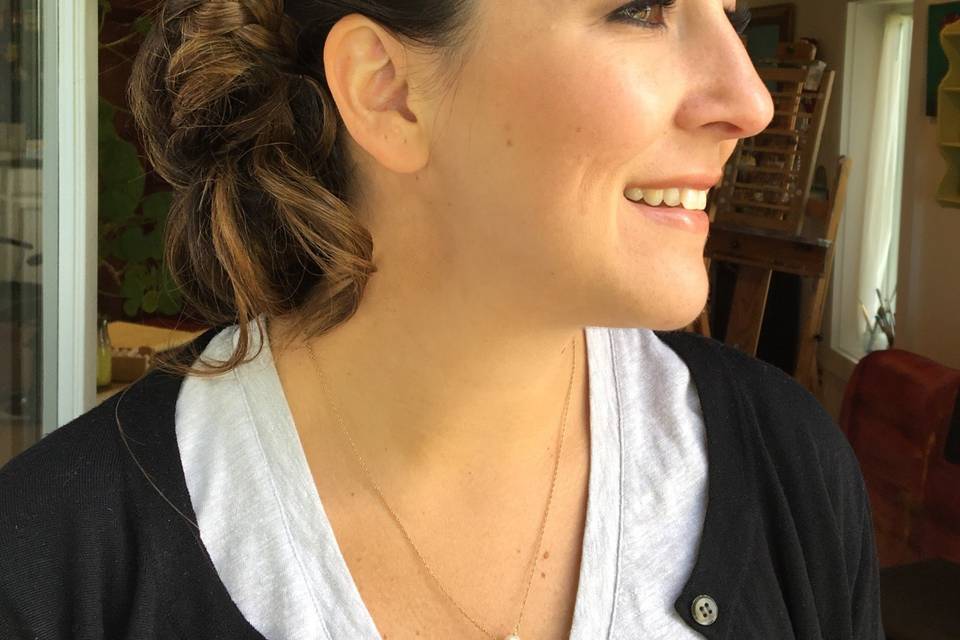 Touchups pre-ceremony