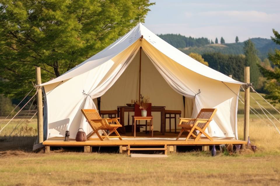 Optional Glamping Tent