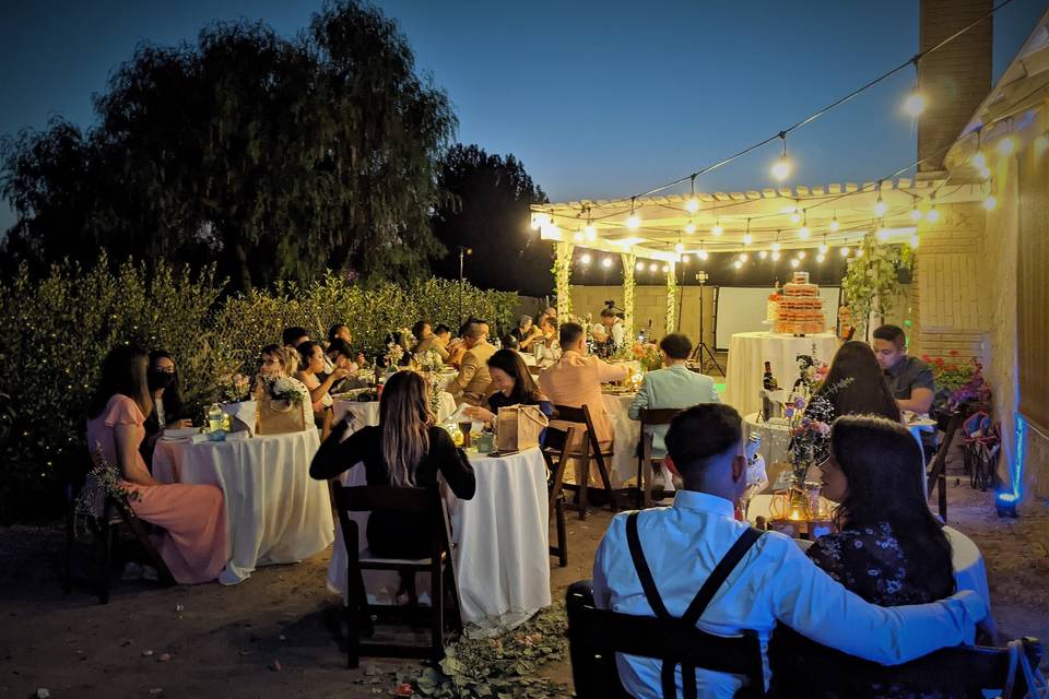 Backyard Wedding