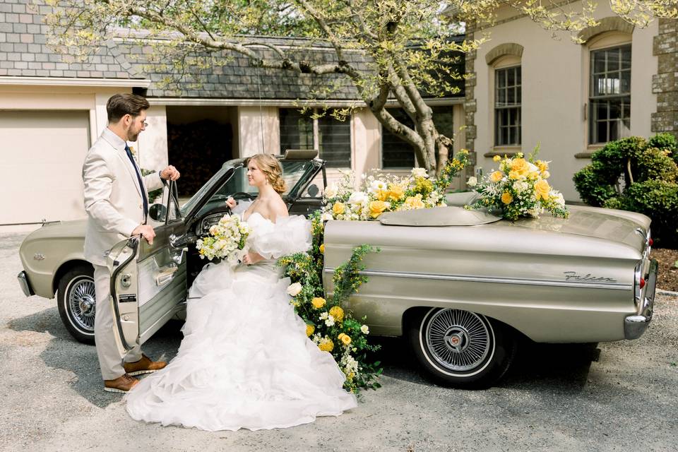 Yellow Editorial Wedding Shoot