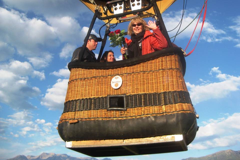 Hot Air Balloon in Heber