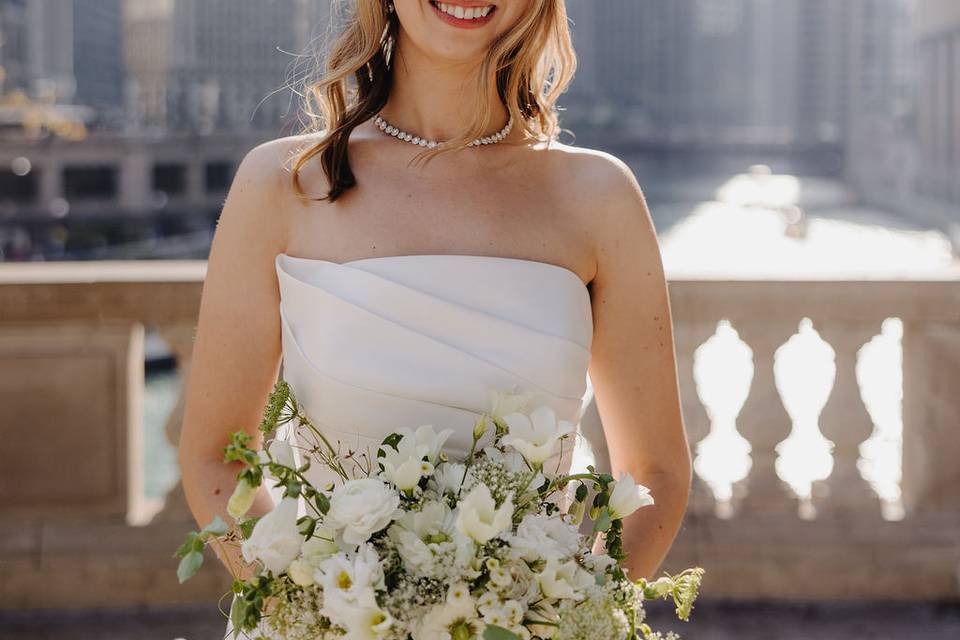Textured Bridal Bouquet