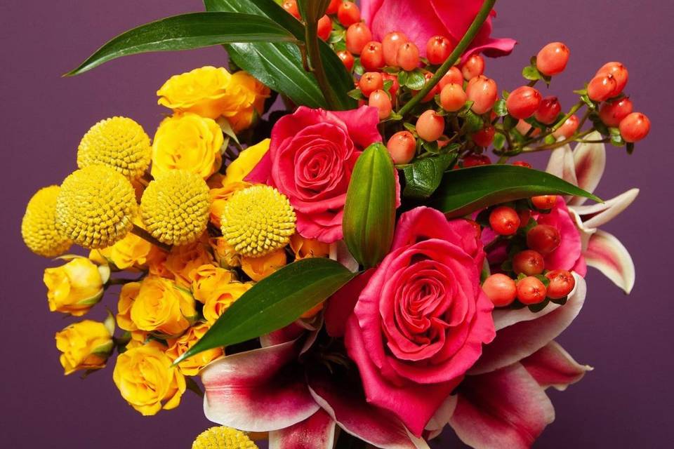 Bright colors for your bouquet