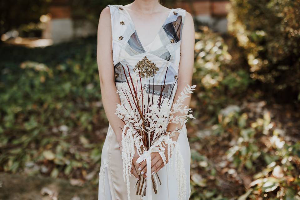 Dried Architectural Bridesmaid