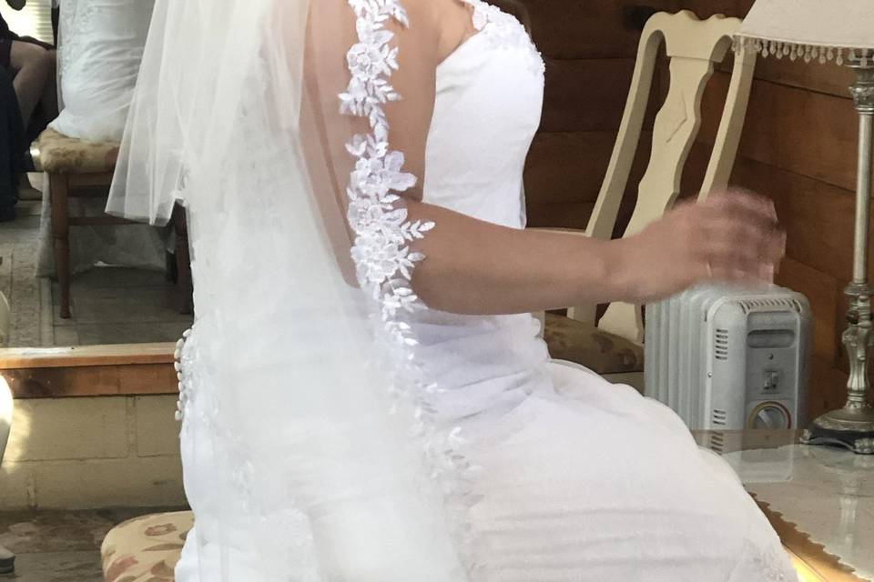 GABBY GOWN -REAL BRIDE