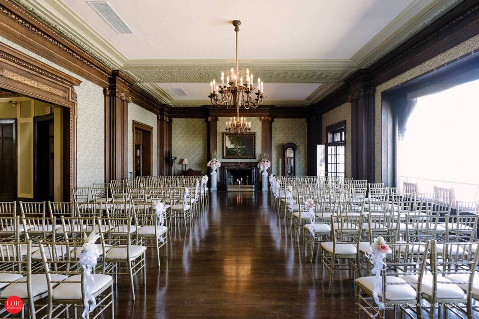 Wedding ceremony hall