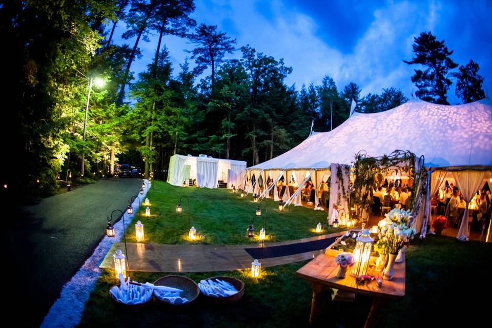 Outdoor wedding