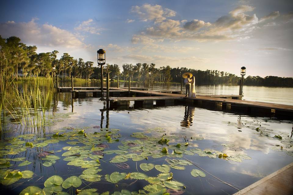 Florida everglades wedding