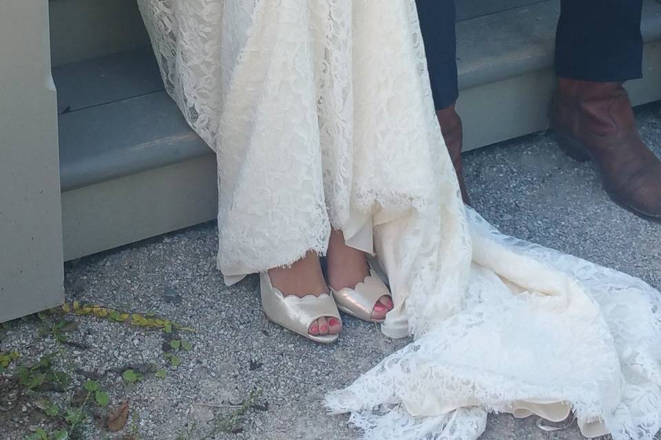 Beautiful bride and handsome groom