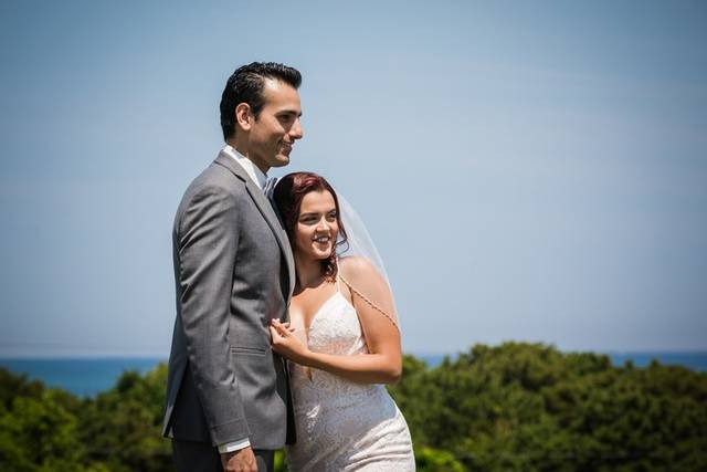 The happy couple