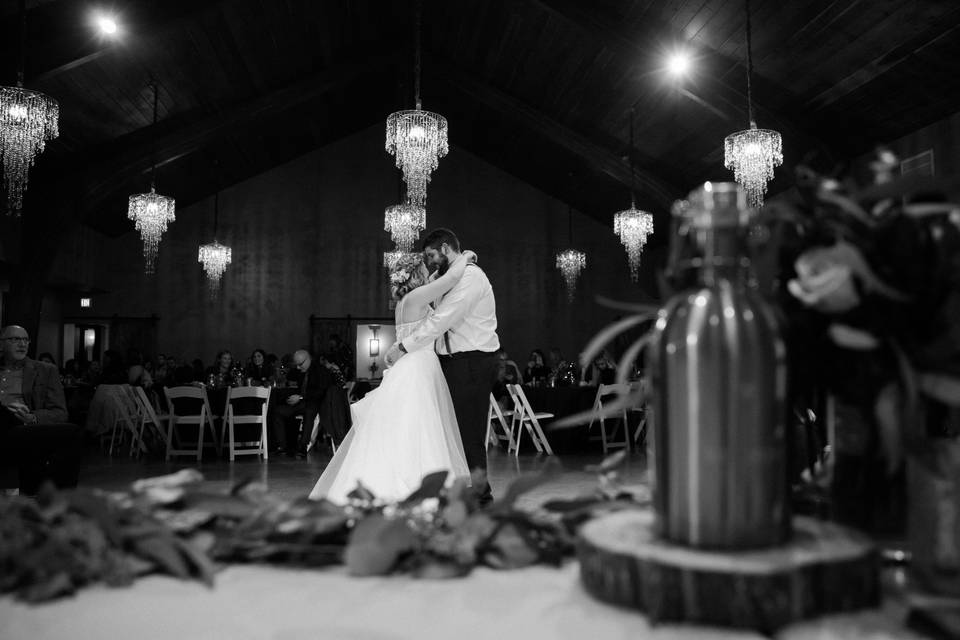 A perfect first dance