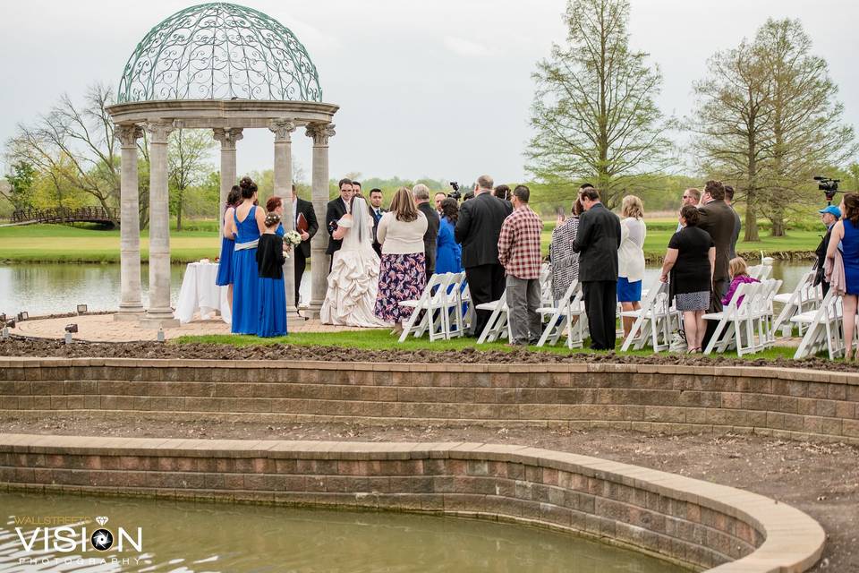 Outdoor ceremony