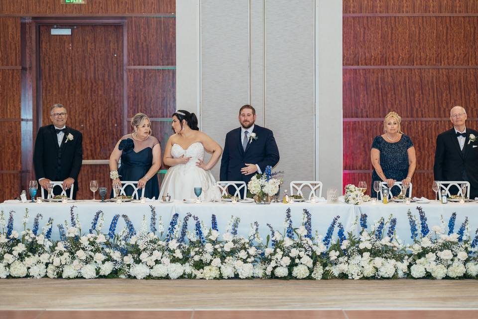 Acrylic Candelabra Centerpiece