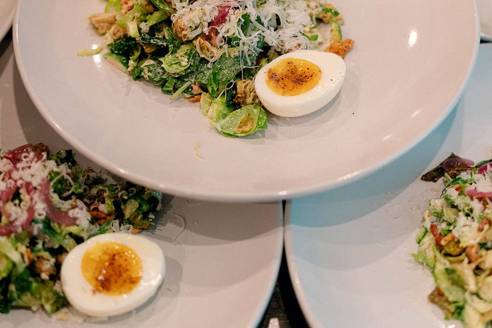 Kale Roasted & Brussel Caesar