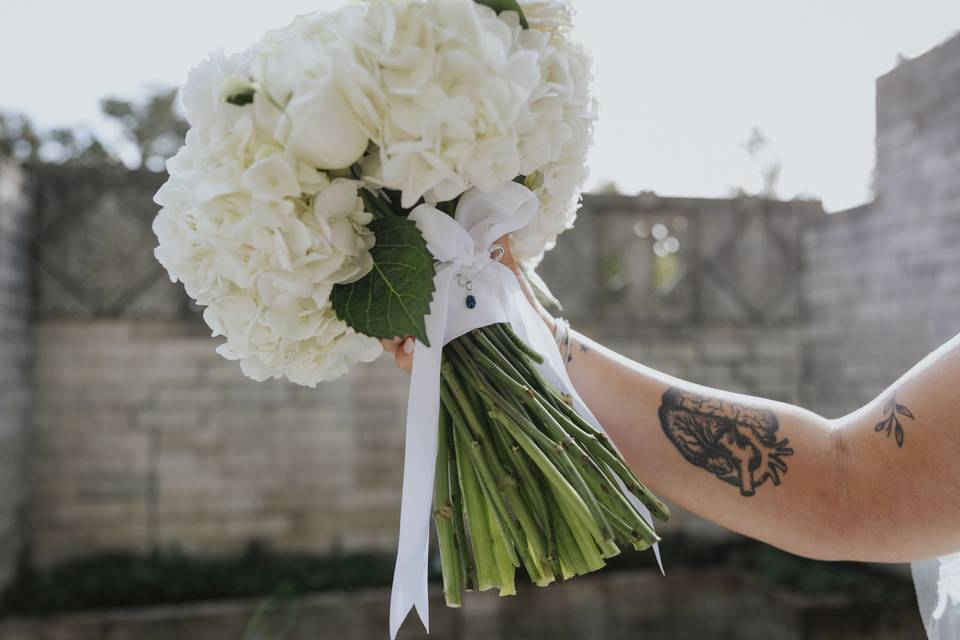 Bridal Bouquet white