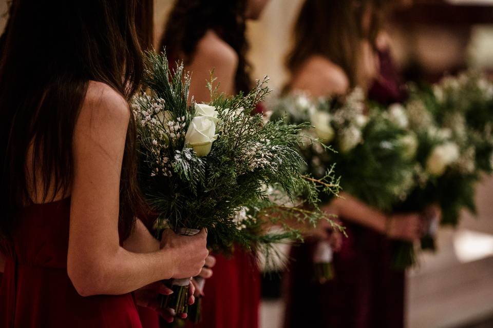 Bridesmaids bouquets