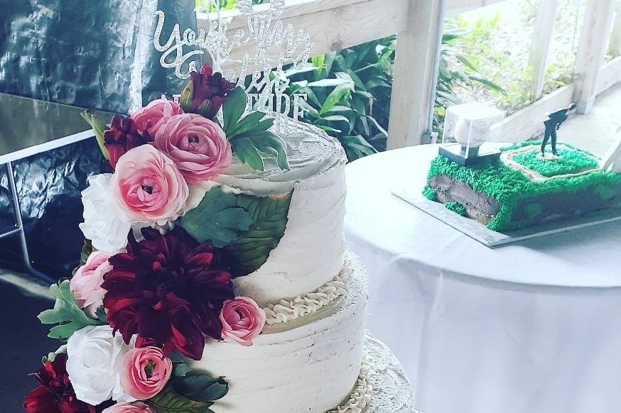 Wedding & Groom's Cake