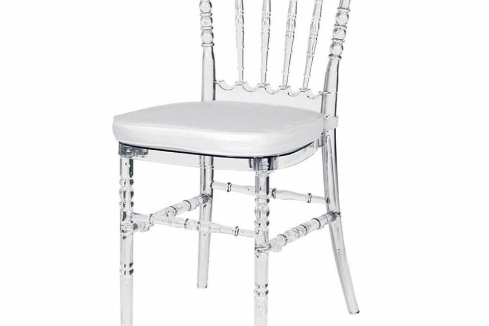 Acrylic Napoleon chair