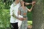 Couple by a tree