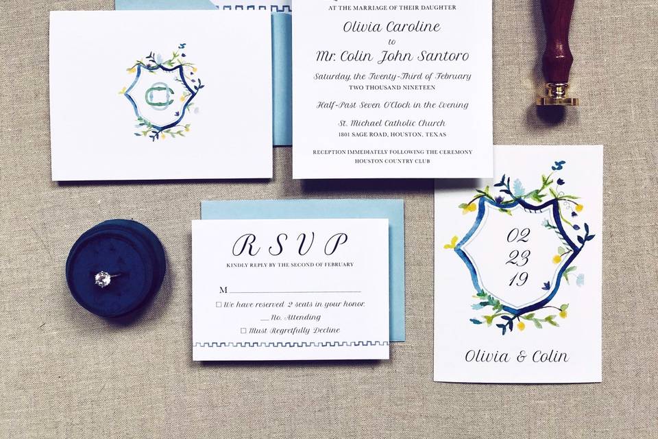 Custom Wedding Invitations