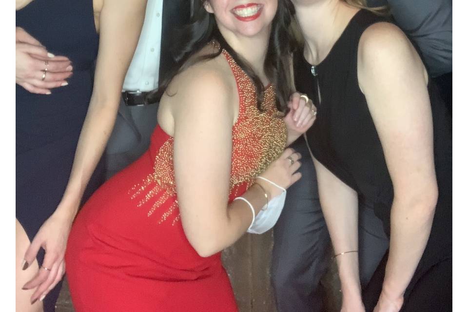 Friends having fun