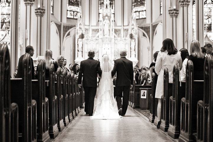 Walking down the aisle